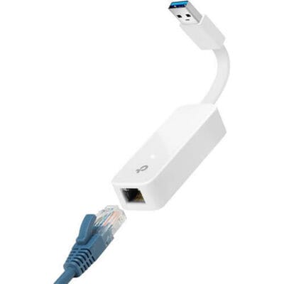 TP-Link TL-UE300 USB 3.0 to RJ45 Gigabit Ethernet Adapter for Laptops and Ultrabooks