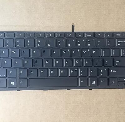 HP ProBook 430 G5 / 440 G5 Laptop Keyboard US Layout Backlight Black Frame
