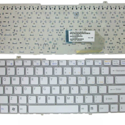 Sony VGN FW White Laptop Keyboard US Layout