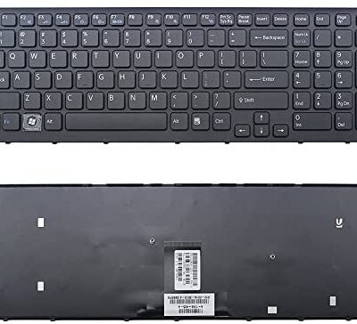 Sony VPC-EB Laptop Keyboard US Layout/Black Frame