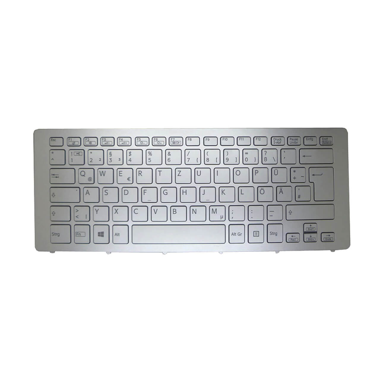 Sony SVF15N Laptop Keyboard US Layout Silver - Image 2