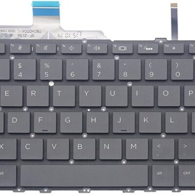 Keyboard for HP EliteBook Folio G1 US Black Backlit